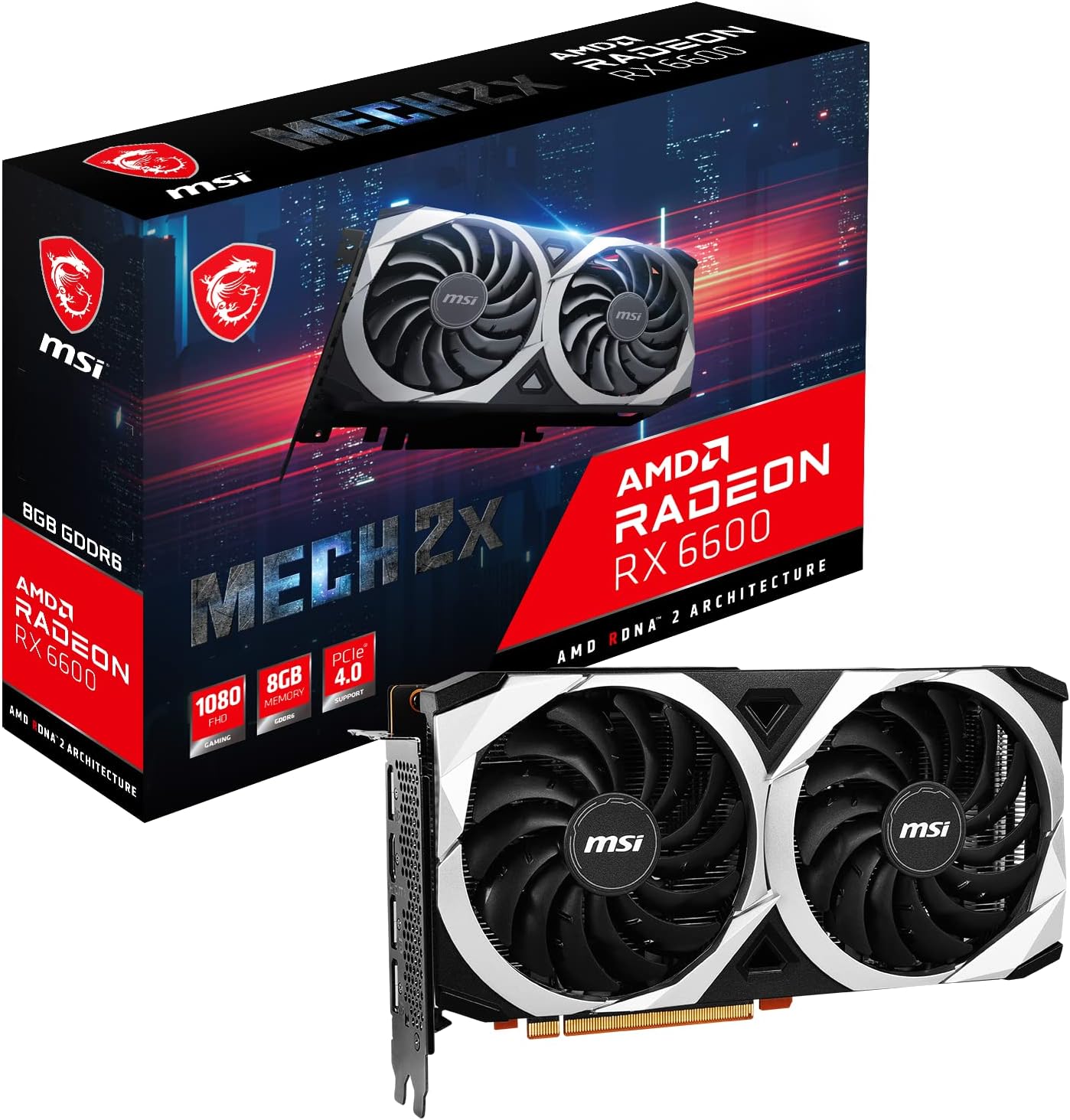 AMD Radeon RX 6600 Mech 2X