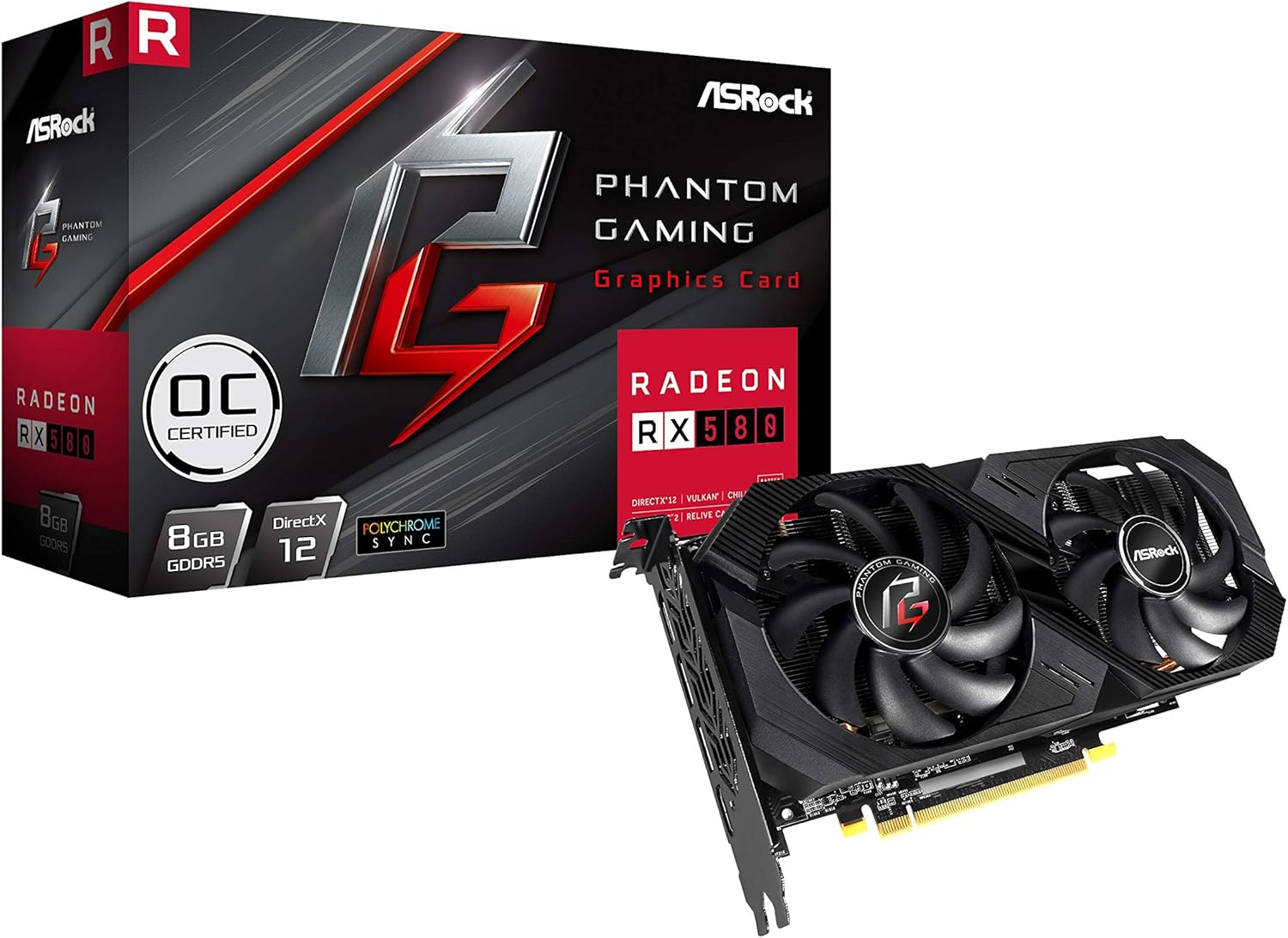 ASRock RX 580 Phantom Gaming