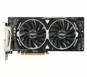 MSI ARMOR RX 580 frontal