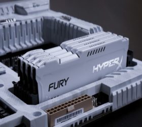 Kingston HyperX FURY 4 GB 1333 MHz instalada